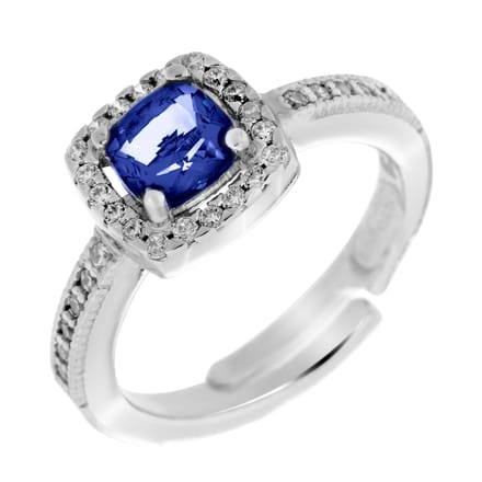 Orphelia Dames 925 Sterling Zilveren Ring - Zilver ZR-7199/BL