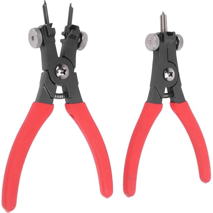 Jeu de 2 pinces pour circlips réglables internes externes pour la plupart des véhicules, extracteur de retenue pour circlips gray