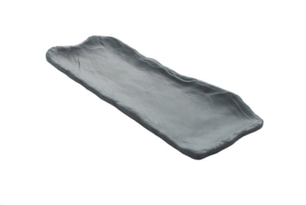 Schaal Cheforward Endure 30 x 12,5 x 2,5 cm Grijs Melamine