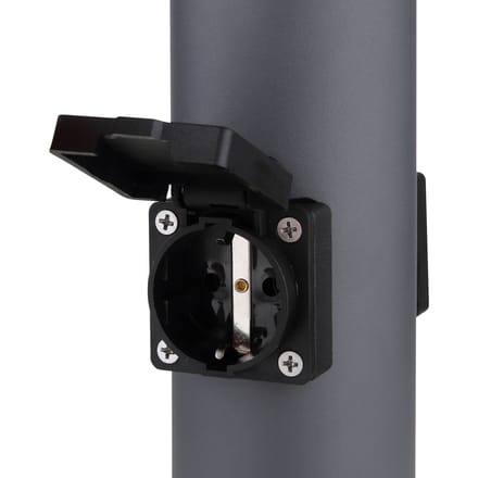Globo Tuinlamp Boston antraciet met stopcontact - 3158SAK