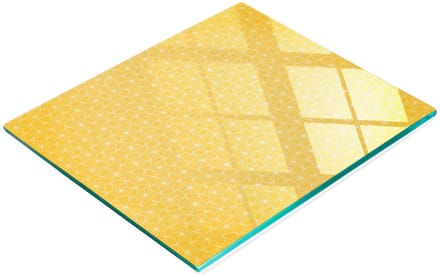 Decoratieve glazen snij- en serveerplank in stervorm, 60x52 cm