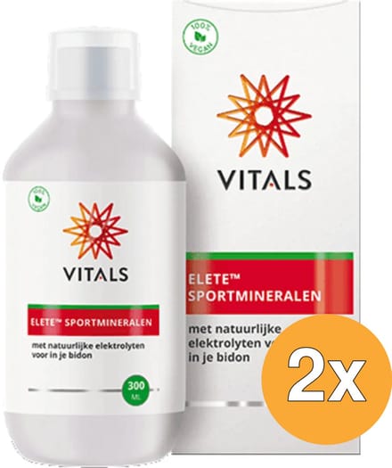 2x Vitals Elete sportmineralen (300 ml)