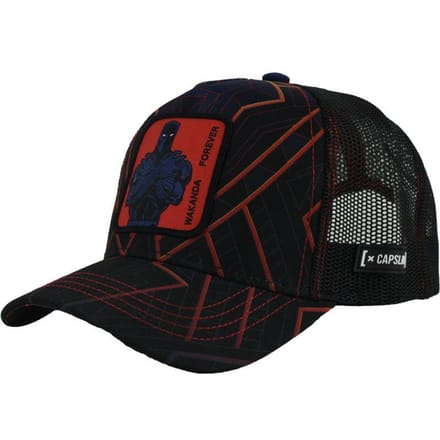 Black Panther Capslab Trucker Pet (Zwart)
