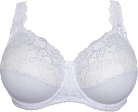 Plaisir Beate beugel bh wit 85I -grote maten met draagcomfort
