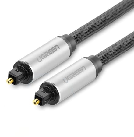 Ugreen AV108 Serie - Optische Audiokabel - 3 meter - PVC + Nylon - Toslink / SPDIF