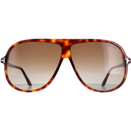 Tom Ford Spencer 02 FT0998 56P havana bruin gradiÃ«nt zonnebril