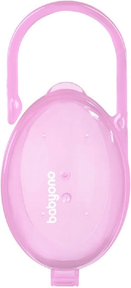 Baby Ono Roze Fopspeen Doos Met Handgreep 528/04