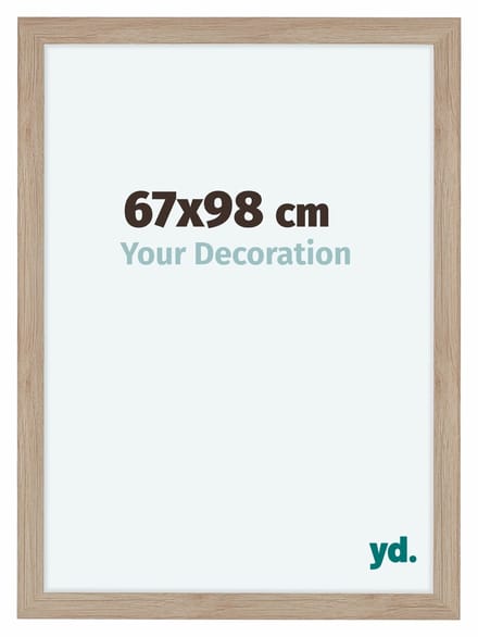 Your Decoration - Fotolijst 67x98 cm - MDF - Eiken Licht - Como