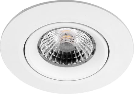 Inbouwspot IP44 8W 38° dimbaar 1800-3000K Wit