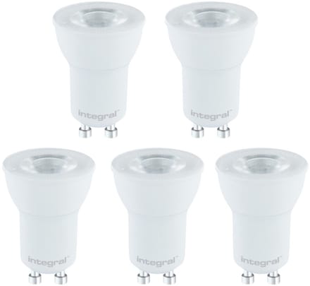 5 Pack - 35mm GU10 Led Spot 2.8W - 270 Lumen - 2700K Warm Wit