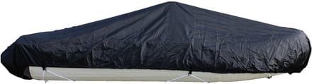 Rubberboothoes Zwart Afdekzeil 200D 320-370cm lang x 170cm breed