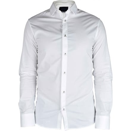 Philipp Plein LS Skull overhemd Wit