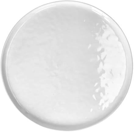 Pomax Porcelino White plat bord D27.5cm wit