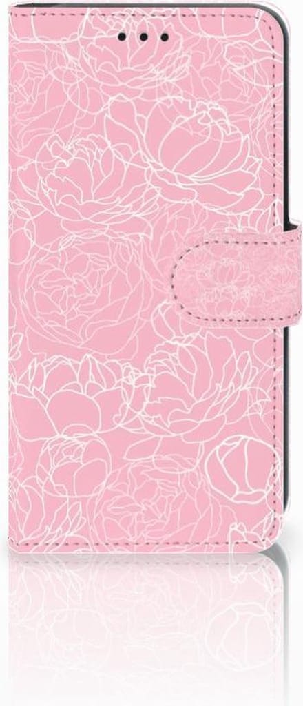 Xiaomi Mi A2 Lite Hoesje White Flowers