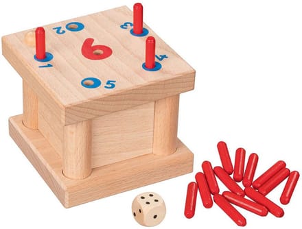 GOKI Gezelschapsspel - The Tricky - 42 Delen - Hout - 5 Jaar