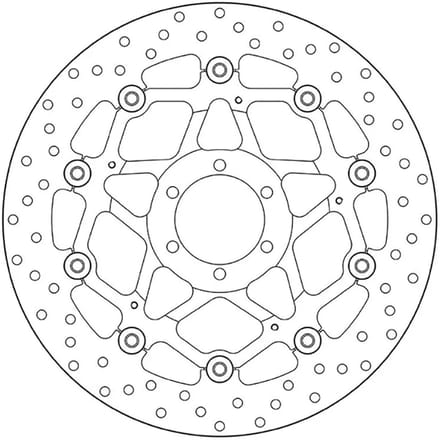 Brembo 78b40870 Remschijf Voor Zilver