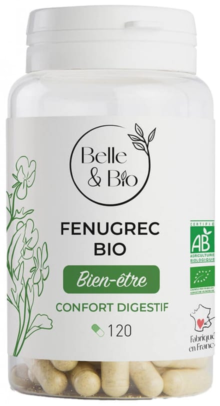 Belle & Bio Organische Fenegriek 120 Capsules