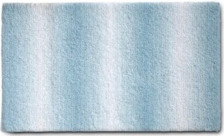 Badmat, 65 x 55 cm, Polyester, Freeze Blue - Kela | Ombre
