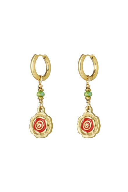 oorbellen rose glow