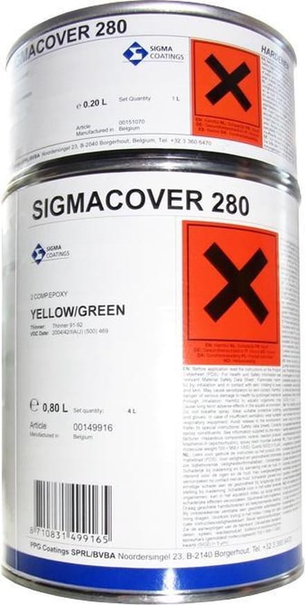 Sigmacover 280 - 1 Liter - Yellow Green