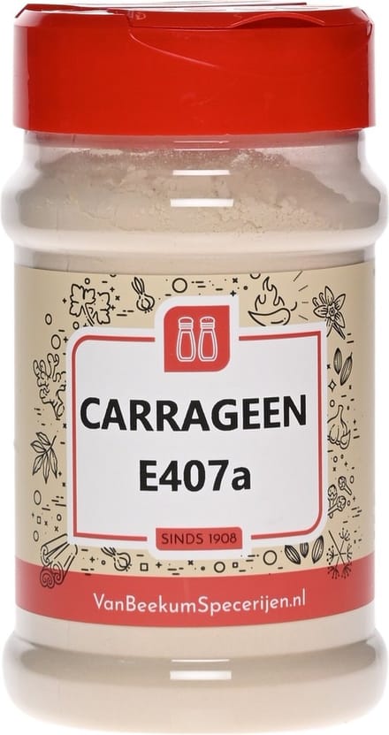 Van Beekum Specerijen - Verwerkt Euchema-Wier E407a - Strooibus 200 Gram