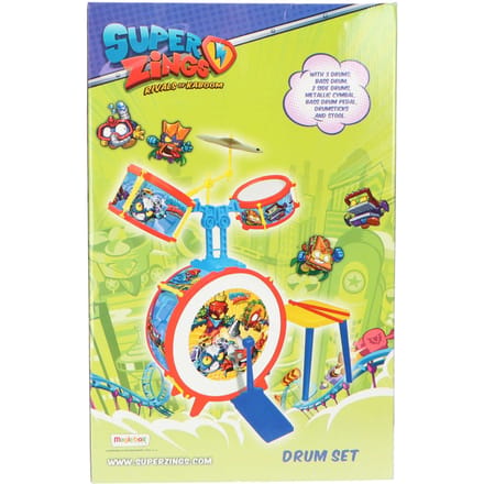Super Zings Drumstel met krukje