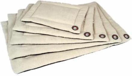 Pet-Joy The DoggyWool Blanket White-Beige XXL 118X75 CM