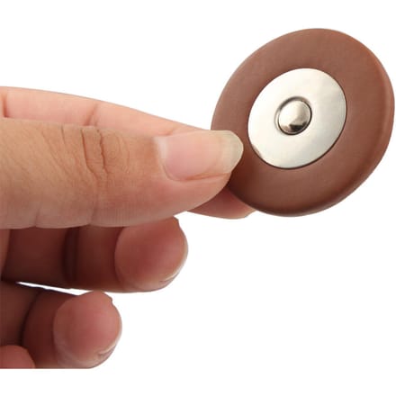 28 stuks vervangende leren pads voor sopraansaxofoon beige