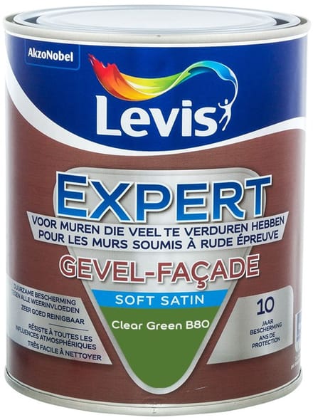 Levis - Expert Gevel Mix - Clear Green B80 - Mengverf - 1 L