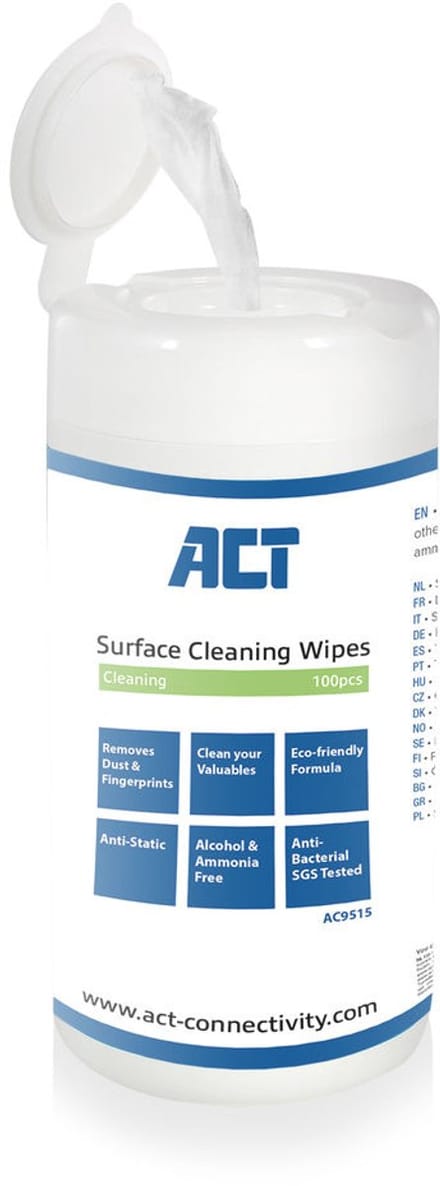 ACT Schoonmaakdoekjes, 100st AC9515