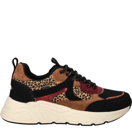 POSH by Poelman Sneakers - Meisjes - Bruin - Maat:36