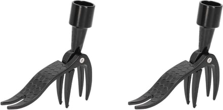 Draagbare Aluminium Puller Set van 2 Stuks, Handmatige Onkruidverwijderaar en Tuingereedschap voor Efficiënt Weeding