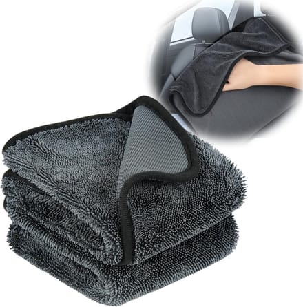 2 x Shiny Shower Drying Cloth voor Douche en Badkamer - Snel Drogen - Microvezel doek