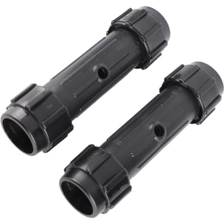 2 stuks Plastic Peddelconnector Vervangingsaccessoire voor Kajak Opblaasboot black