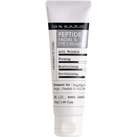 [DERMA FACTORY] Peptide Facial & Eye Cream 20ml 50ml