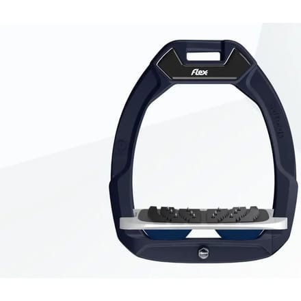 Veiligheidstijgers voor paardrijden Gebogen Ultra Grip Bruin/Grijs/Marine Flex-On Safe-On