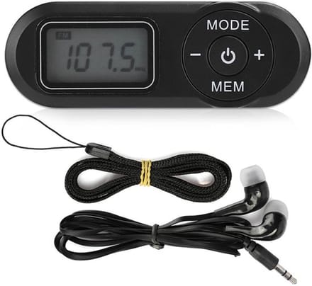 Dailygoody - FM-radio - Digitale muziekspeler - Draagbaar en compact