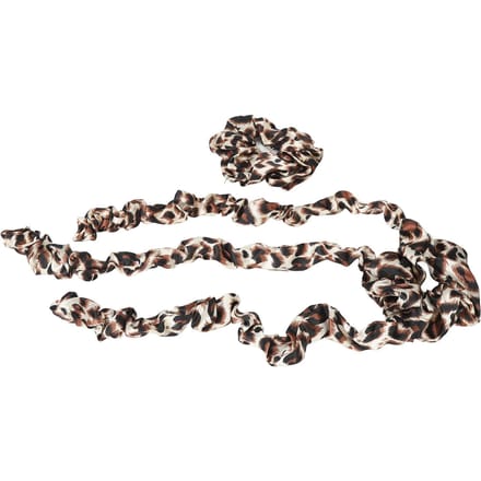 Hittevrije Krultang Met Scrunchie Hittevrije Krulstaaf Hoofdband Slaap Haarrollers Styling kleur luipaardprint