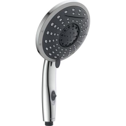 SCHÜTTE NIAGARA Handdouche - Douchekop ø 15 cm - 5 Standen - Watervaluitloop - Waterstop - Chroom