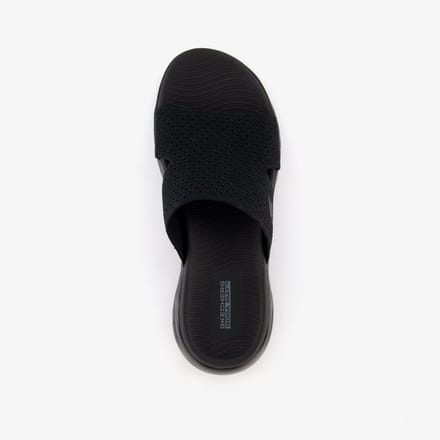 Skechers On The Go 600 dames slippers zwart - Maat 42
