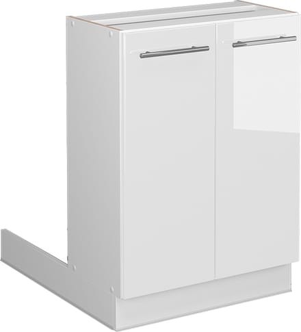 Vicco Fame-Line Keukeneiland – 60 cm zonder werkblad Wit Hoogglans