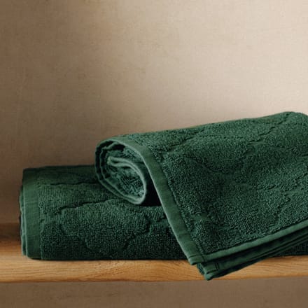 HOMLA handdoek 50 x 90 cm – 100% katoen – groen