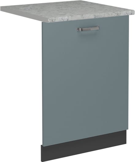 Vicco R-Line Vaatwasserfrontpaneel – 60 cm, WB Marmer Blauw-grijs