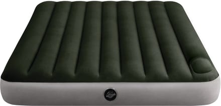 Intex Queen Dura-Beam Downy Luchtbed met ingebouwde voetpomp - 203x152x25cm