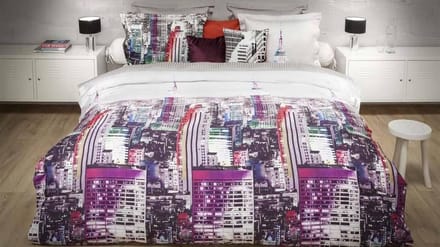 HNL Refined Satin Heights Dekbedovertrek - Litsjumeaux XL - 260x200/220 cm - Multi