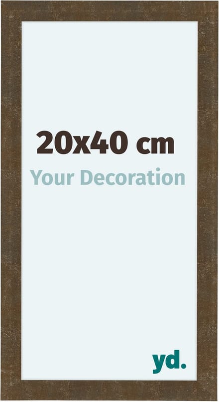 Your Decoration - Fotolijst 20x40 cm - MDF - Goud Antiek - Como