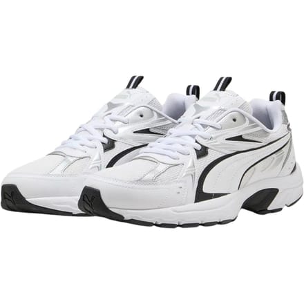PUMA Milenio tech_ Unisex Sneakers - Puma White-Puma Black-Puma Silver