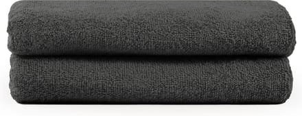 Blumtal Terry Handdoeken Set - 2 x Handdoek - 50 x 100 cm - Antraciet