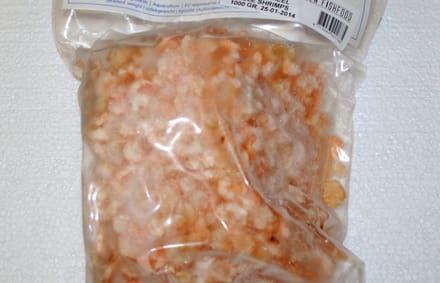 Ruto Garnalen heel | 1000 gram | flatpack diepvriesvoer voor vissen Diepvries