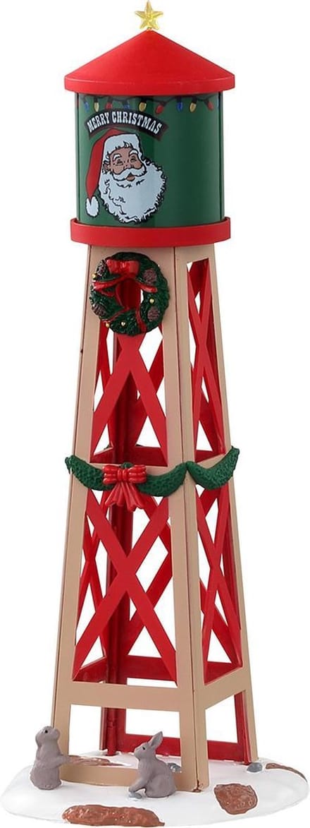 Lemax - Rustic Water Tower - Kersthuisjes & Kerstdorpen